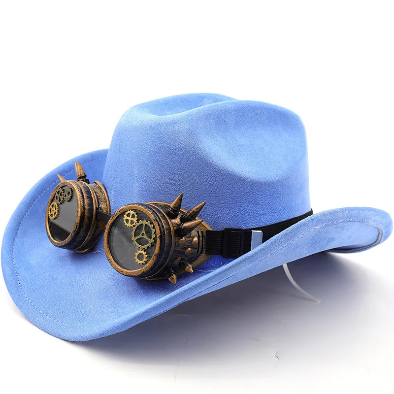 Fire Fist Ace Cosplay Anime Stage Performance Same Cartoon Suede Cowboy Hat