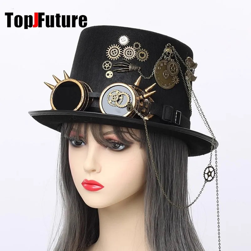 Harajuku Gear Chain Top Hat