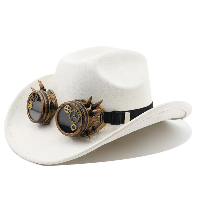 Fire Fist Ace Cosplay Anime Stage Performance Same Cartoon Suede Cowboy Hat