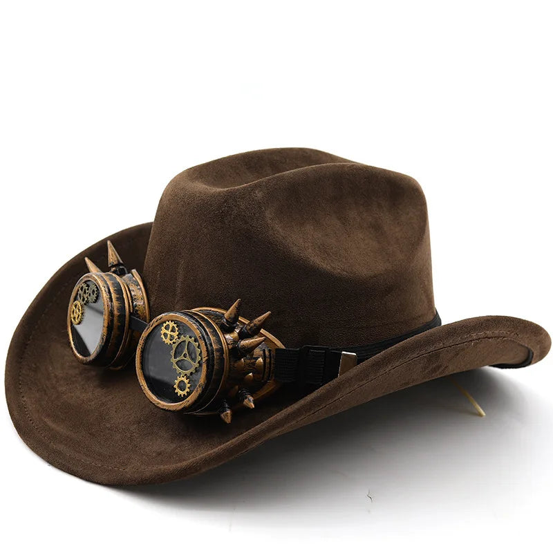 Fire Fist Ace Cosplay Anime Stage Performance Same Cartoon Suede Cowboy Hat