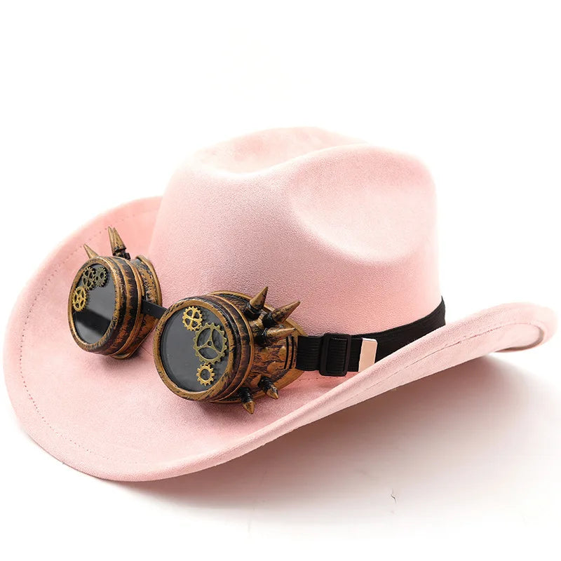 Fire Fist Ace Cosplay Anime Stage Performance Same Cartoon Suede Cowboy Hat