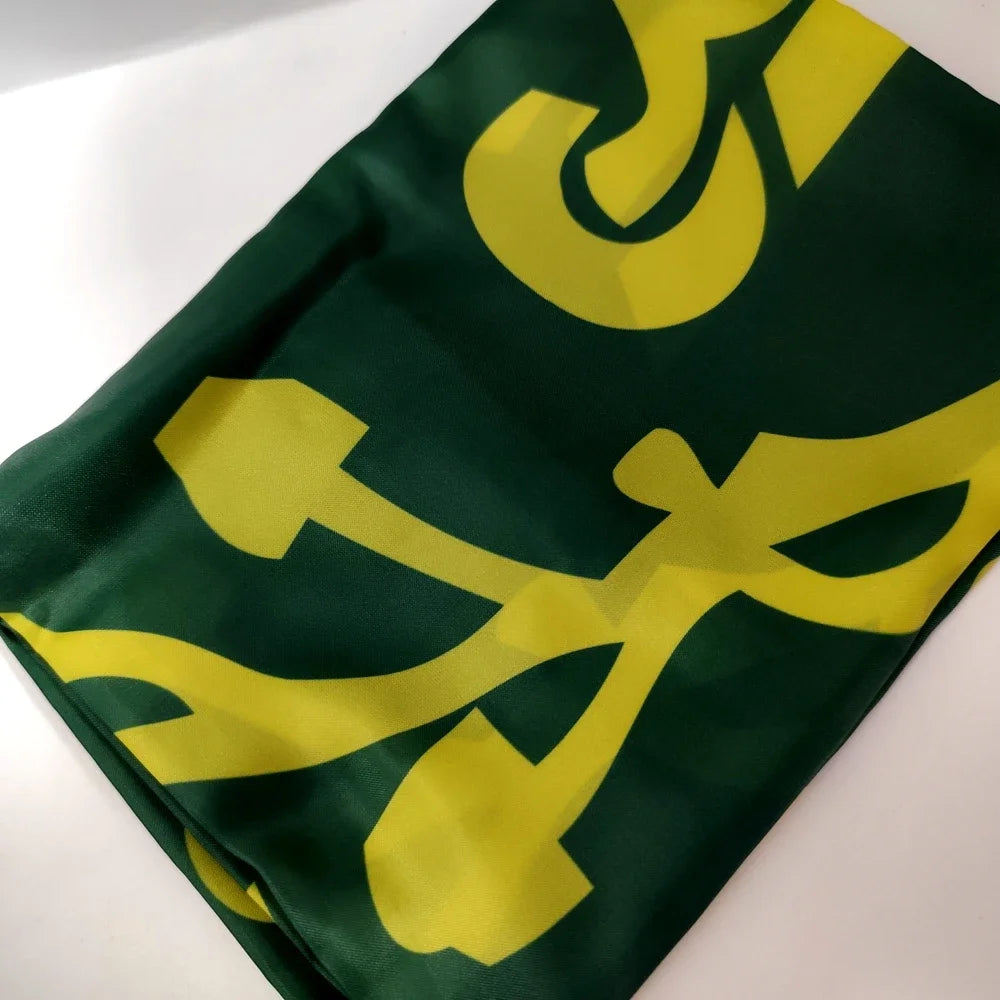 Ireland Flag Irish Harp Erin Go Bragh - 90x150cm Polyester Banner, Outdoor Decor, Fade Proof, Waterproof, Premium Quality