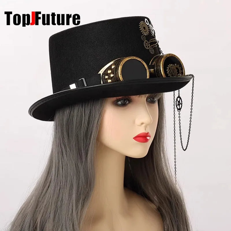 Harajuku Gear Chain Top Hat
