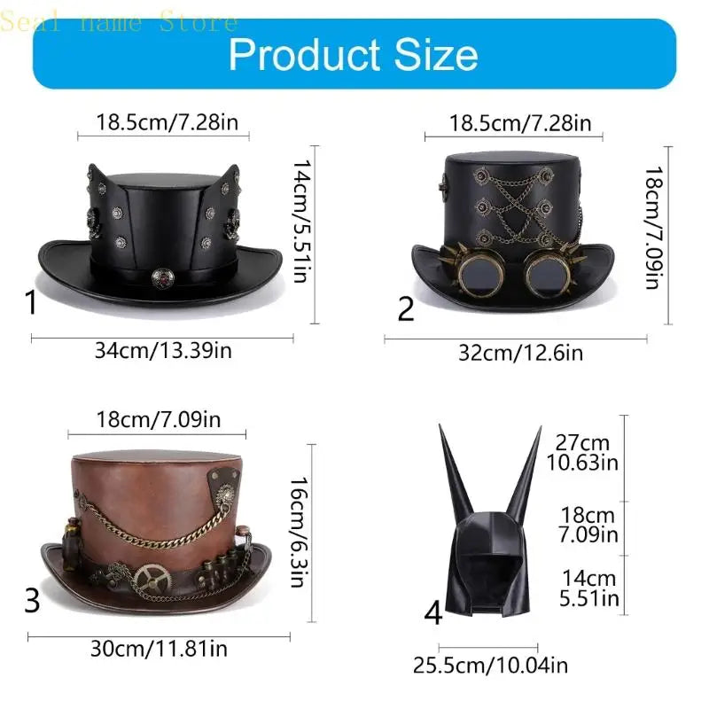 Wanderer's Steampunk Top Hat