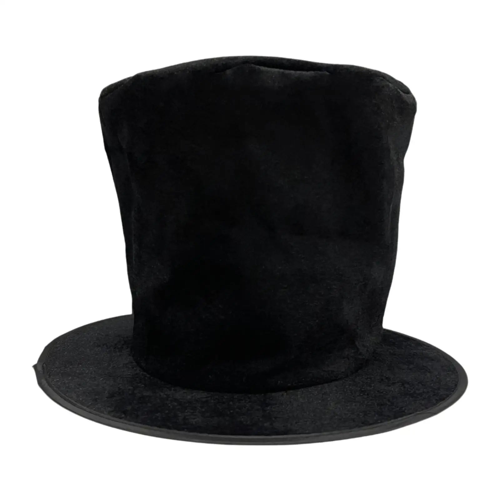Extra Tall Top Hat Steampunk Nightclub Stage Performance Fashion Flat Top Cosplay Festival Role Playing Magician Hat Fancy Dress