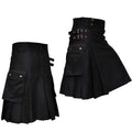 Kilts Men's Utility Kilt For Men Modern Hybrid Cotton & Tartan Kilts Scottish