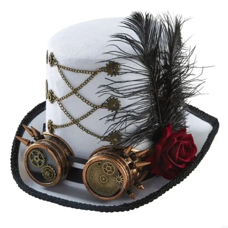 Chrono Voyager's Top Hat with Goggles