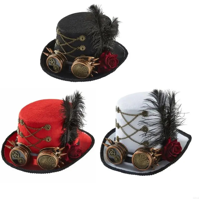 Chrono Voyager's Top Hat with Goggles