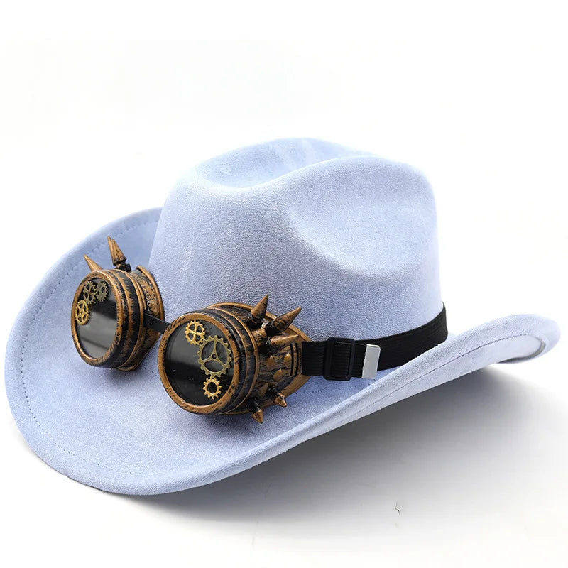 Fire Fist Ace Cosplay Anime Stage Performance Same Cartoon Suede Cowboy Hat