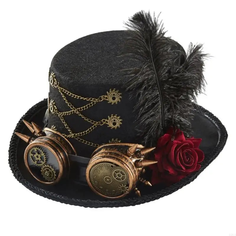 Chrono Voyager's Top Hat with Goggles