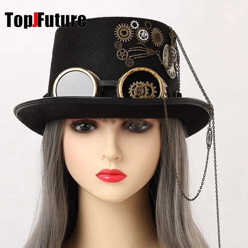 Harajuku Gear Chain Top Hat