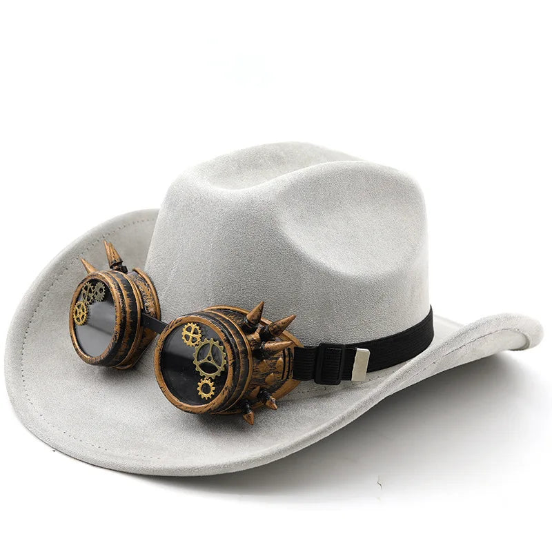 Fire Fist Ace Cosplay Anime Stage Performance Same Cartoon Suede Cowboy Hat