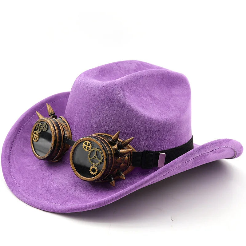 Fire Fist Ace Cosplay Anime Stage Performance Same Cartoon Suede Cowboy Hat