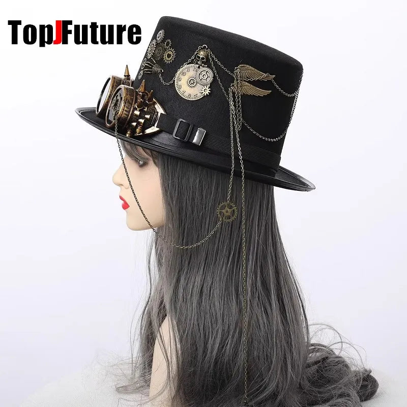 Harajuku Gear Chain Top Hat