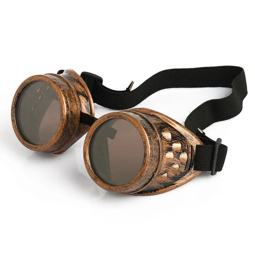 Cyber Goggles Steampunk Glasses Vintage Retro Welding Punk Gothic Sunglasses  Fashion Retro Steampunk Cyber Goggles Glasses