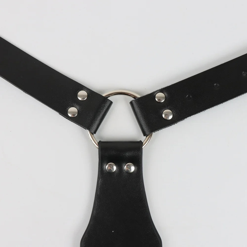 Black Premium Viking Medieval Knight Sword Sheath PU Leather Halloween Costume Accent Perfect for LARP Stage Cosplay