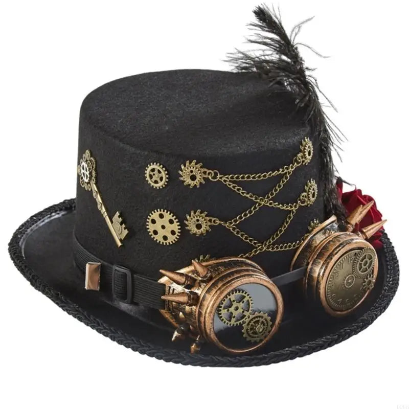 Chrono Voyager's Top Hat with Goggles
