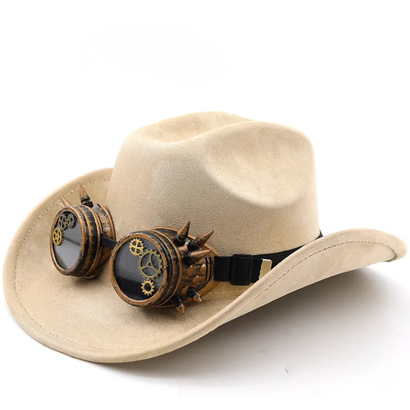 Fire Fist Ace Cosplay Anime Stage Performance Same Cartoon Suede Cowboy Hat