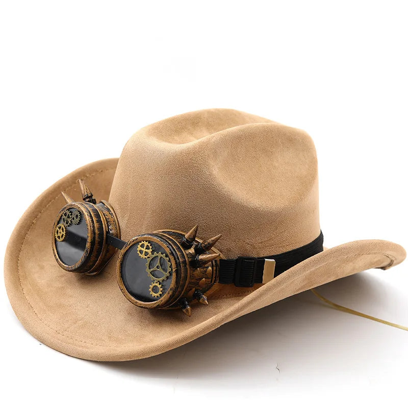 Fire Fist Ace Cosplay Anime Stage Performance Same Cartoon Suede Cowboy Hat