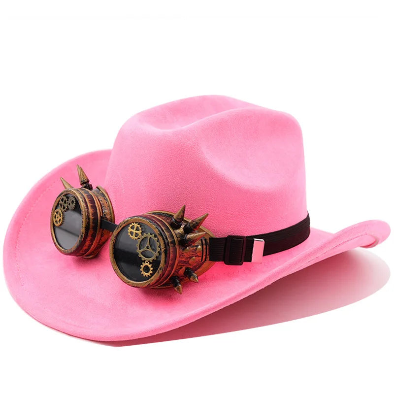 Fire Fist Ace Cosplay Anime Stage Performance Same Cartoon Suede Cowboy Hat