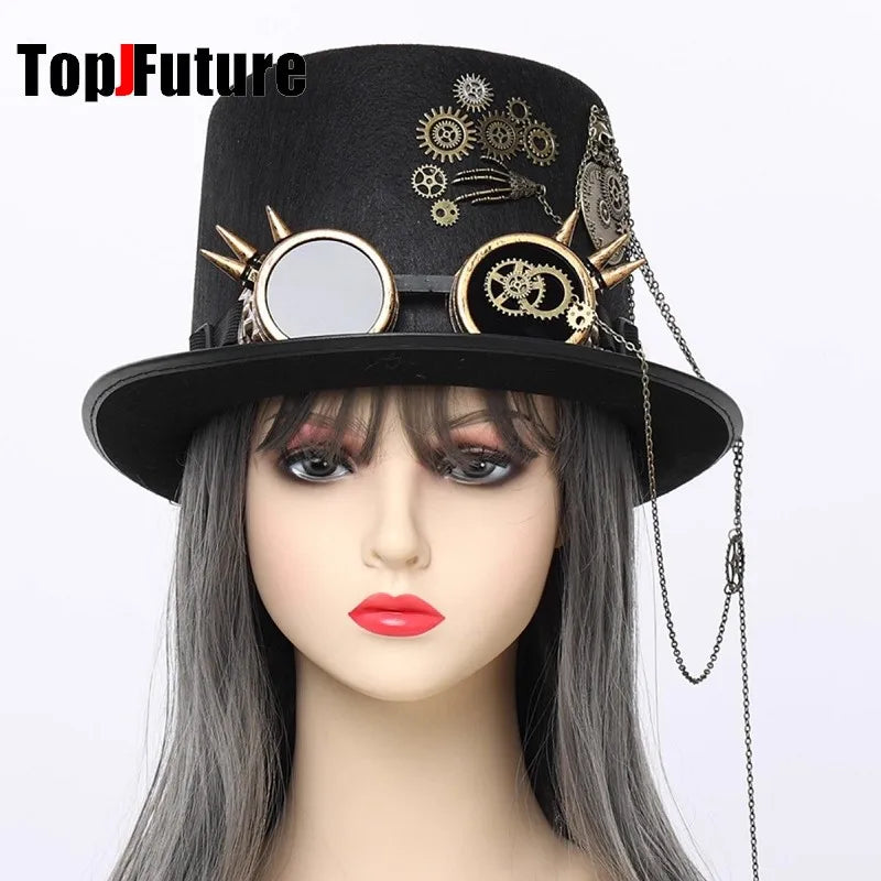 Harajuku Gear Chain Top Hat