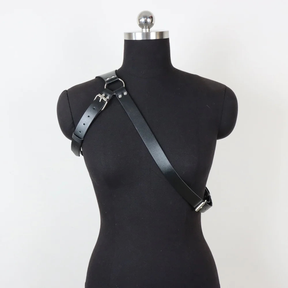 Black Premium Viking Medieval Knight Sword Sheath PU Leather Halloween Costume Accent Perfect for LARP Stage Cosplay