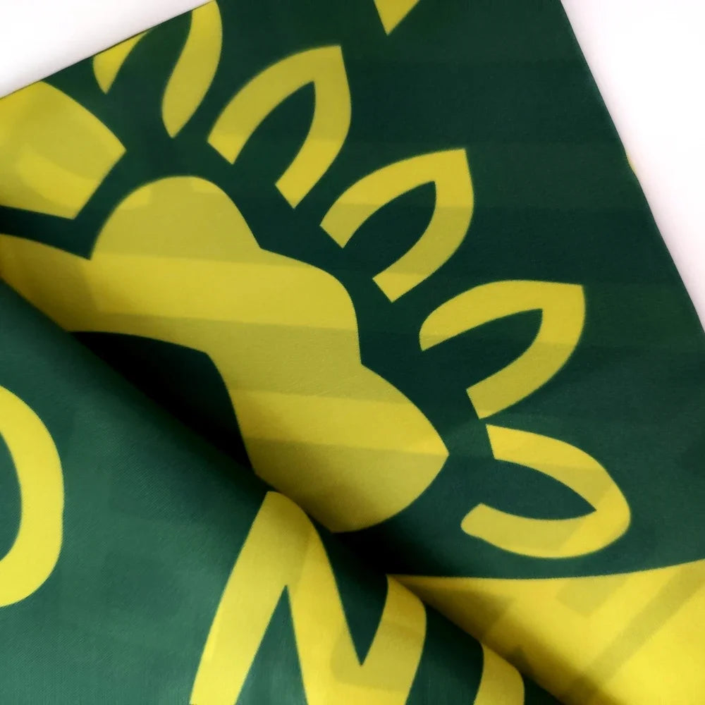 Ireland Flag Irish Harp Erin Go Bragh - 90x150cm Polyester Banner, Outdoor Decor, Fade Proof, Waterproof, Premium Quality
