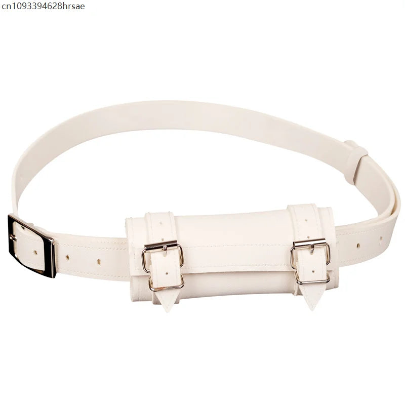 Medieval Sword Frog With Belt Waist Sheath Scabbard Warrior Armor Costume Rapier PU Leather Warrior Rapier Scabbard Holster