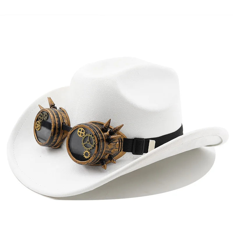Fire Fist Ace Cosplay Anime Stage Performance Same Cartoon Suede Cowboy Hat