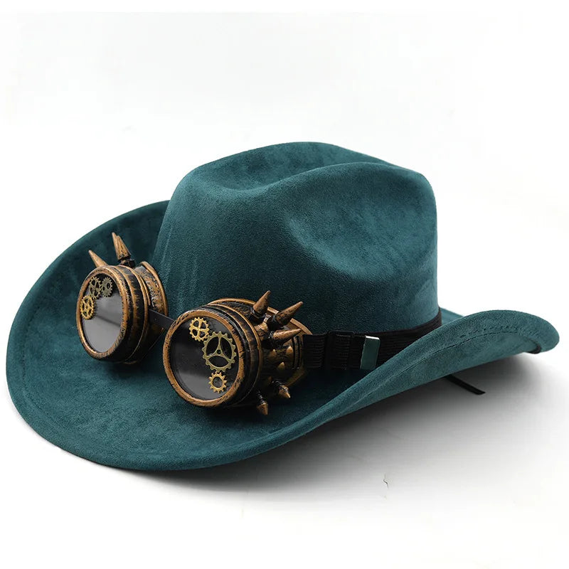 Fire Fist Ace Cosplay Anime Stage Performance Same Cartoon Suede Cowboy Hat